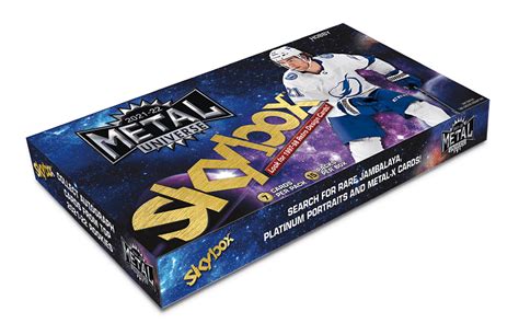 2021/22 upper deck skybox metal universe hockey hobby box|skybox metal hockey 2021.